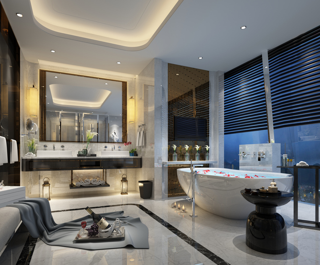 Spa-Inspired Bathroom Countertops in Orlando
